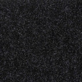 Tapetes de escada adesivos 30 pcs 60x25 cm retangular preto