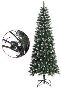 Árvore de Natal artificial com suporte 240 cm PVC verde