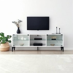 Móvel TV Tokyo – Branco – 160 cm x 55 cm x 35 cm