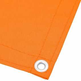 Tela de varanda 120x700 cm 100% poliéster oxford laranja