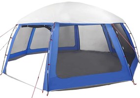 Tenda para piscina com mosca amovível e paredes de rede