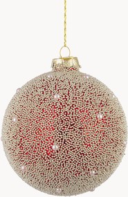 Bolas de Natal Pearl, conjunto de 8
