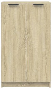 Sapateira 59x35x100 cm derivados de madeira cor carvalho sonoma
