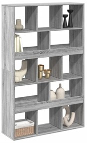 divisória 100x33x156,5 cm derivados de madeira cinzento sonoma