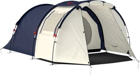 Outsunny Tenda túnel 4 pessoas Tenda familiar com dormitório e sala Janelas Piso Altura interna 3000 mm de coluna d'água | Aosom Portugal