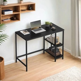 Secretaria para computador 50,1 x 100,1 x 76,1 cm preto