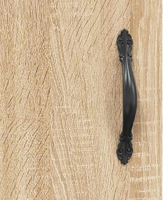 Mesa cabeceira 2pcs 40x40x50cm deriv. madeira carvalho sonoma