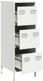 Aparador alto 39x35x103,5 cm aço preto