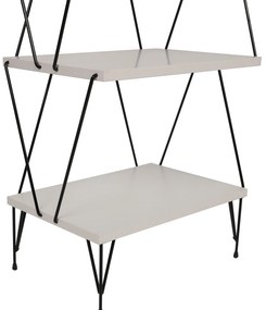 Estante Balaban – Branco – 46 cm x 165 cm x 30 cm