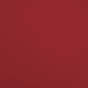 Banco de arrumação dobrável PVC vermelho tinto