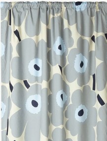 Cortina opaca com bolsa para varão Unikko, L 135 cm