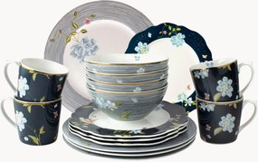 Conjunto de loiça Delig, 4 pessoas, conjunto de 16