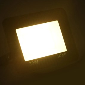 Projetor c/ iluminação LED 30 W branco quente