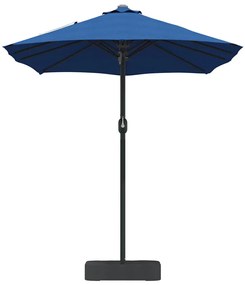 Guarda-sol de Jardim Azul 385 x 209 x 244 cm tecido