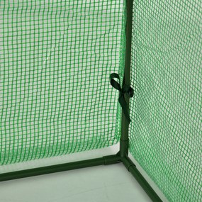 Estufa 295x100x80 cm para Jardim Varanda Estufa Pequena para Cultivo d