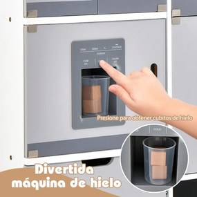 Cozinha de Brincar para crianças conjunto de cozinha de madeira com exaustor geladeira fogões simulado conjunto de cozinha para 3 + anos