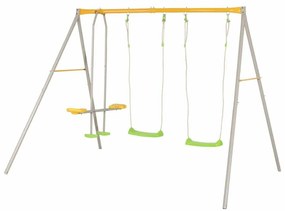 423483 TRIGANO Conjunto de baloiços BRIOSO 260x190x190 cm aço J-10456P6