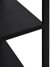Armário para micro-ondas derivados de madeira preto