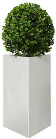 Vaso/floreira 2 pcs triangular 50x43x75 cm aço inoxidável