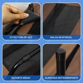 PawHut Cama para Animais de Estimação Cama Elevada para Cães Gatos com