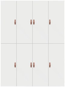 Cama de Armazenamento vidaXL Branca 150x200 cm
