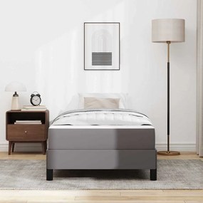Cama Outros Cinzeto 80 x 200 cm Couro sintético