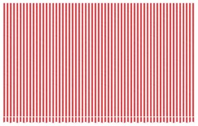 Tecido de substituição p/ toldo 6x3,5 m riscas vermelho/branco