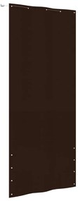 Tela de varanda 100x240 cm tecido oxford castanho