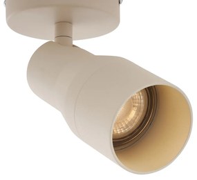 Foco de teto moderno bege GU10 50mm redondo - Stanley Moderno