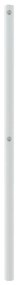 Cabeceira de cama 140 cm metal branco