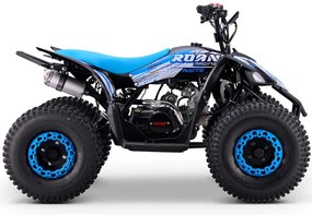 MINI MOTO 4 GASOLINA PARA CRIANÇAS 125cc Roan Ratte R8 automático Azul