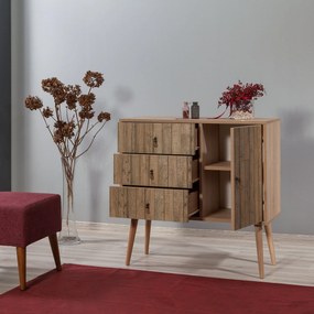 Cómoda Verybox – Carvalho Sonoma – 90x90x40 cm