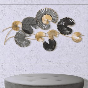 PAINEL DE PAREDE DE FERRO 3D WEB -B- CM 105X4X56 MULTICOLOR