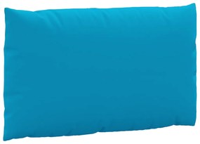 Almofadões para paletes 2 pcs tecido oxford azul-claro