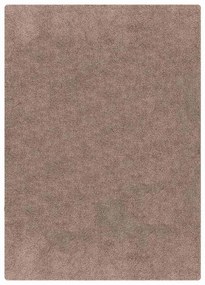 Tapete Shaggy vidaXL com base de látex Marrom 140x200 cm