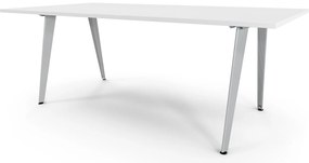 Mesas de Reuniões 2400x1200mm Cinza / Branco