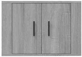Móvel de TV para parede 57x34,5x40 cm cinzento sonoma