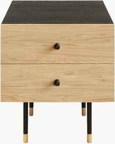 Mesa de cabeceira em madeira de carvalho Jugend