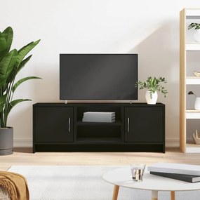 Móvel de TV 102x30x37,5 cm derivados de madeira preto