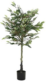 Figueira artificial 480 folhas 130 cm verde