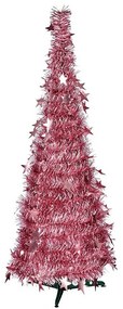 árvore de Natal Cor de Rosa Enfeite Cintilante (38 X 38 X 150 cm)