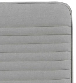Cadeiras de jantar 4 pcs tecido cinza nuvem