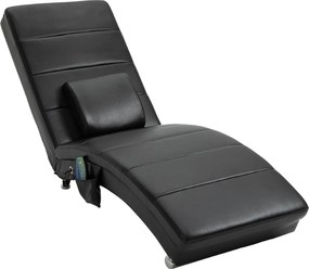 HOMCOM Poltrona Relax Elétrica para TV com 8 Pontos de Massagem, Função Reclinável e Design Zero-G, Poltrona de Massagem em Couro Sintético Preta para Sala de Estar | Aosom Portugal