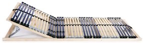 Estrado de ripas com 42 ripas 7 zonas 80x200 cm