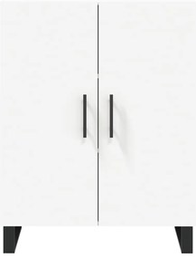 Armário alto 69,5x34x180 cm derivados de madeira branco
