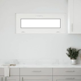 vidaXL Janela de porão RISOR 100x40 cm basculante 2 vidros antracite