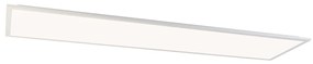 Painel LED moderno para teto de sistema branco retangular - Pawel Moderno