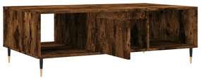 Mesa de centro 104x60x35 cm derivados madeira carvalho fumado