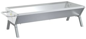 Conjunto de grelhador automático e tabuleiro aço inoxidável