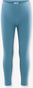 Leggings de cor única de menina Happy Girls azul-ardósia